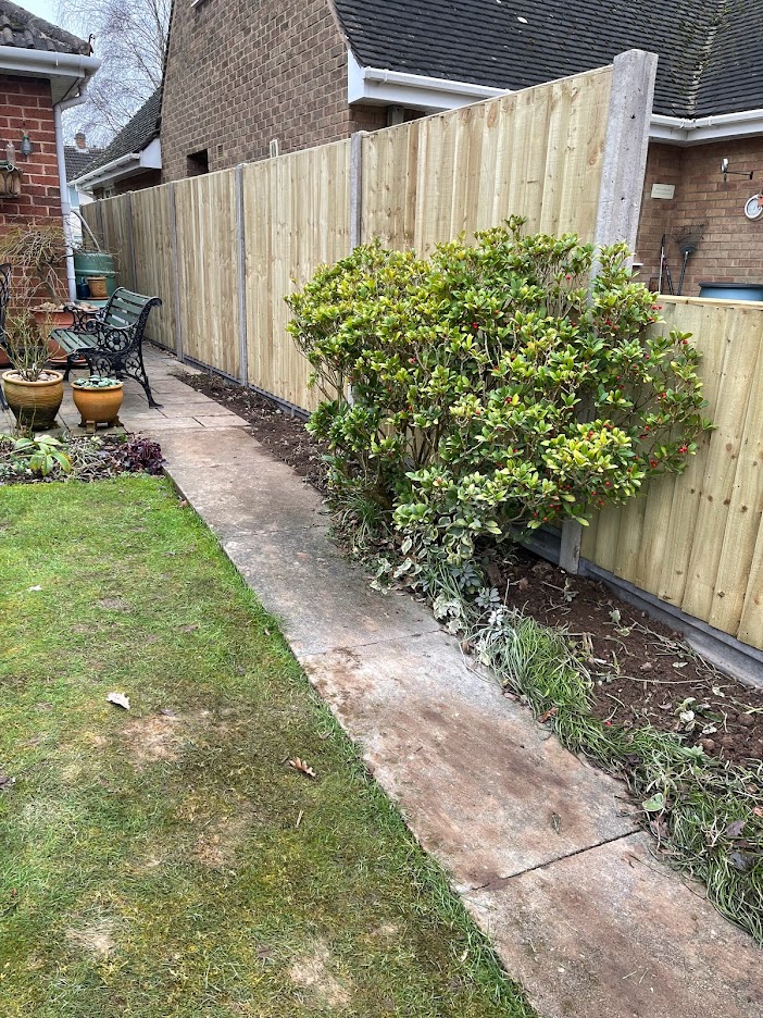 Garden Fencing in Warwick ID Fencing