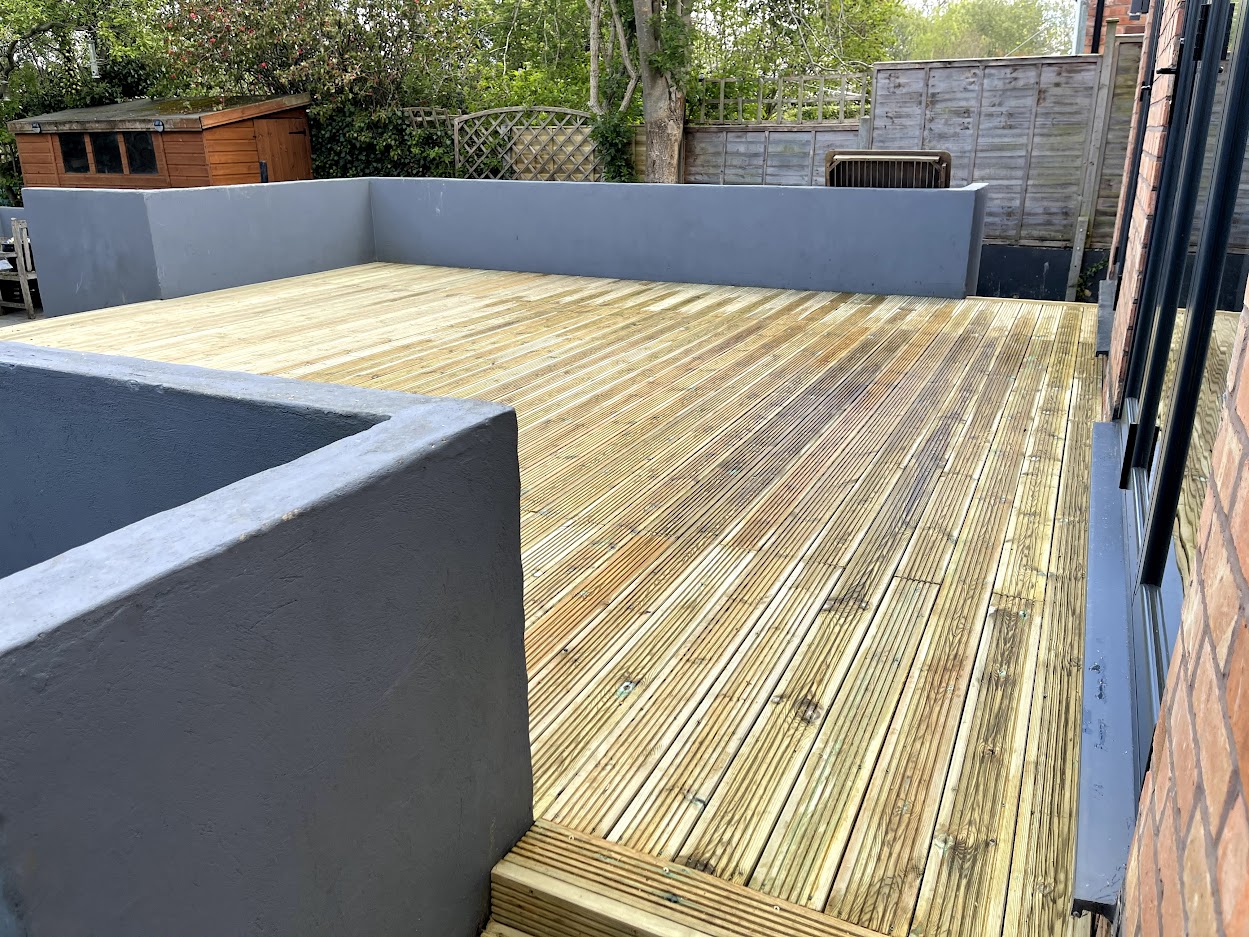 Timber Decking Leamington Spa